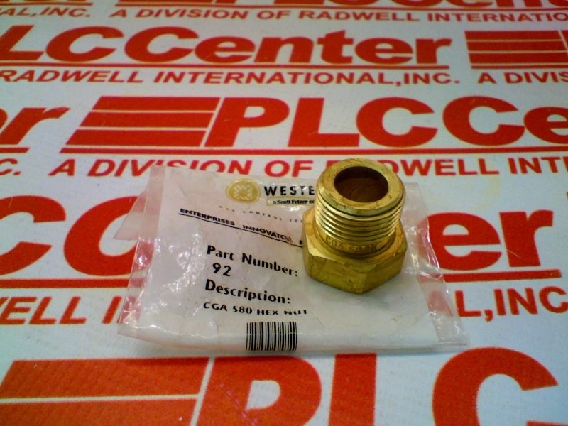 Western NUT/ CGA 580/CHROMEPLATD