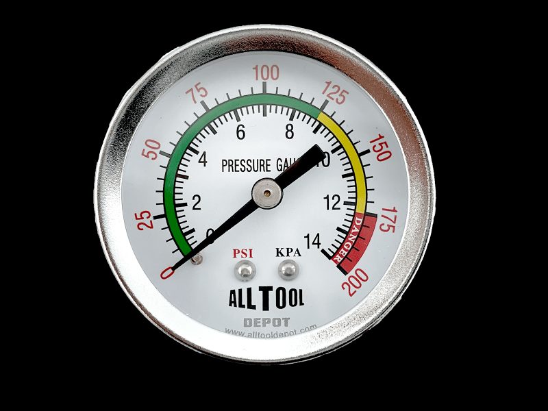 Western GAGE/1 1/2"/BT/100PSI/1/8