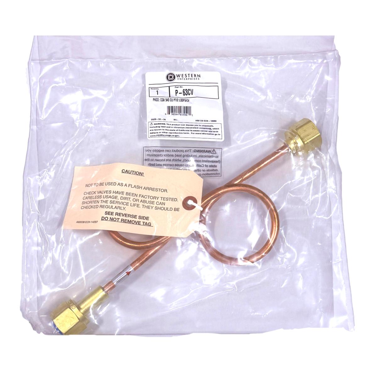 Western CGA 540 FLEX PIGTAIL H/T