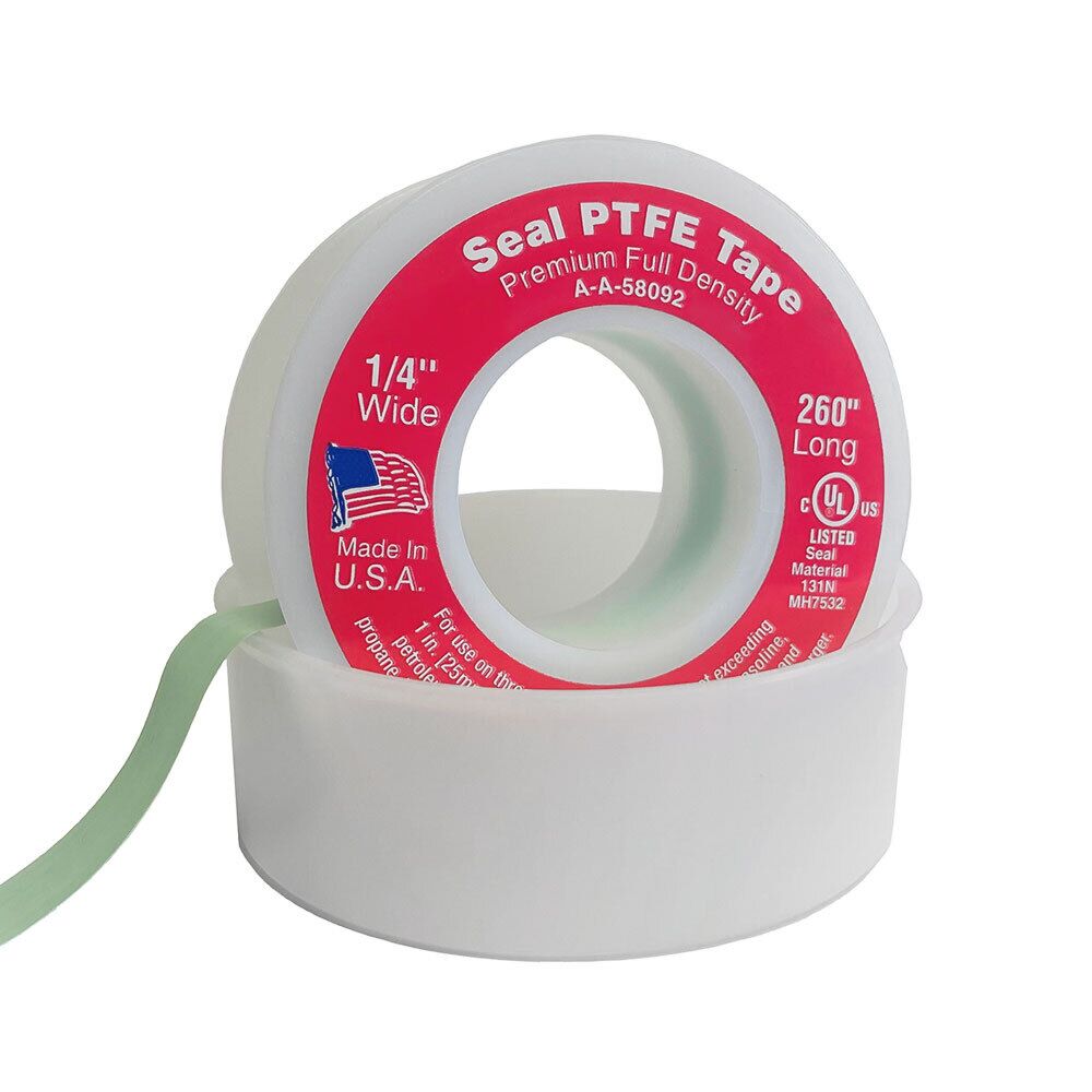 PTFE TAPE 1/4" WIDE X 520" LONG