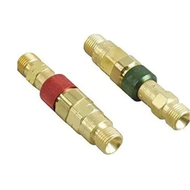 QUICK CONNECT SET, HOSE TO HOSE WITH CHECK VALVES, B-SIZE 9/16"-18, INCLUDES QDB21 & QDB22