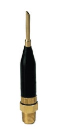 TILT VALVE WITH FOIL TIP, 1/4" NPT MALE, HELIUM