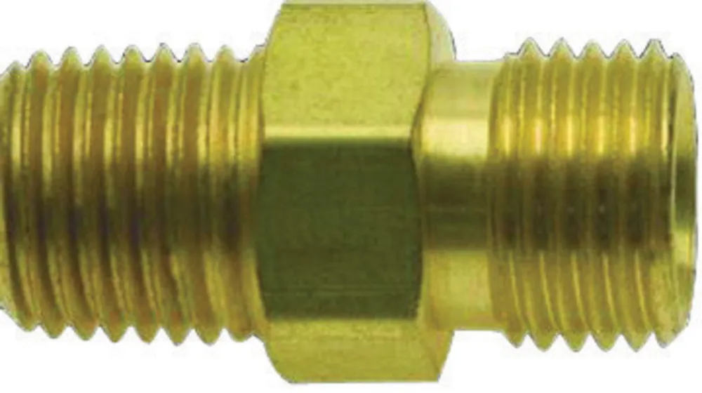 REGULATOR OUTLET BUSHINGS (RAILROAD) 41/64-18 LH BODY X 1/4" NPT MALE