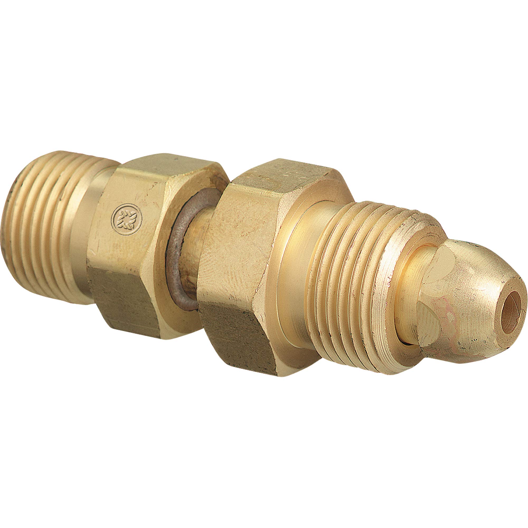 Western CGA 022 NIPPL 1/4BARB SS