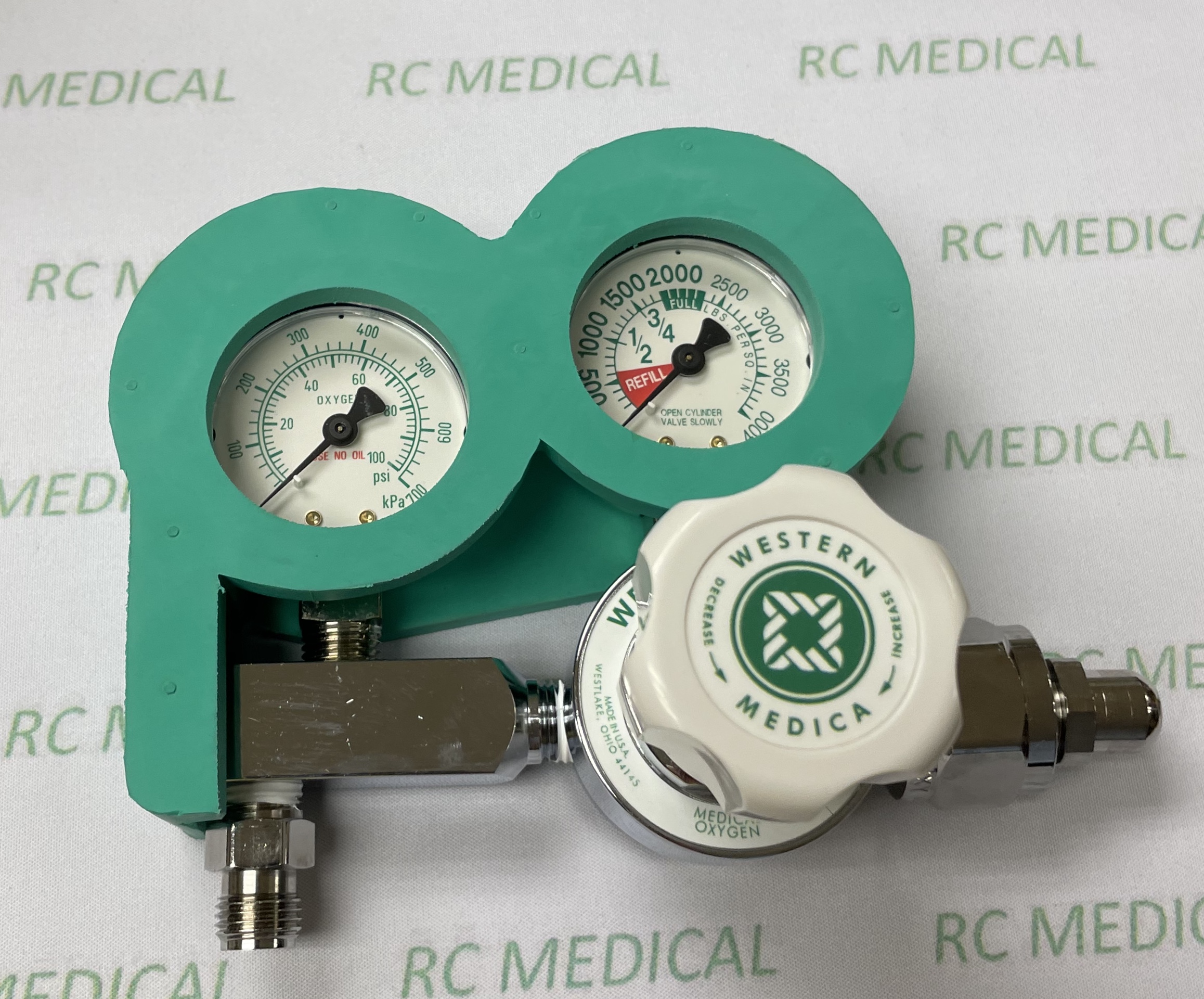 Western REGULATOR OXYGEN W/SPEEDY VAC