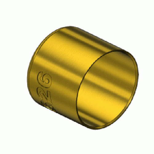 HOSE FERRULES 3/16" ID (626) (6)