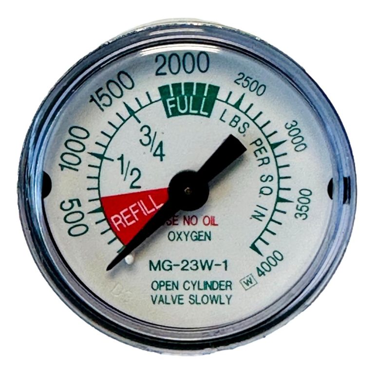 Western 1/8M NPT, 4000PSI GAUGE