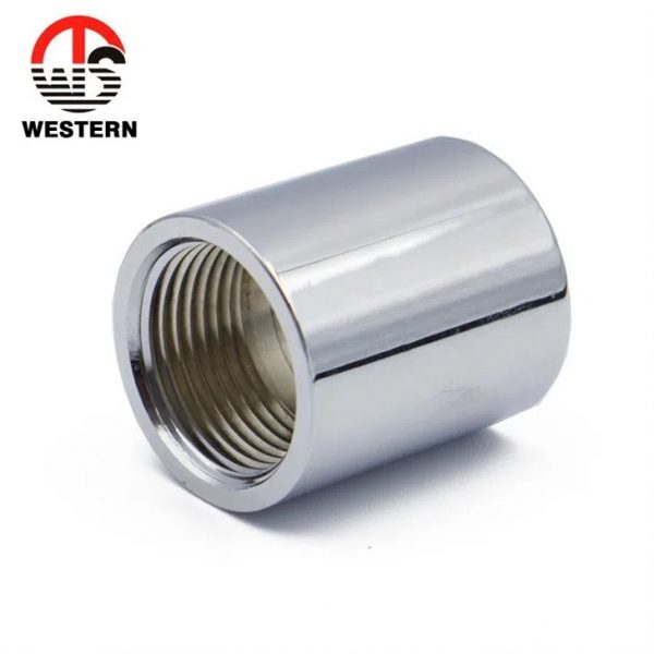 Western PIPE AWAY ADAPTOR/CHROME PLATE