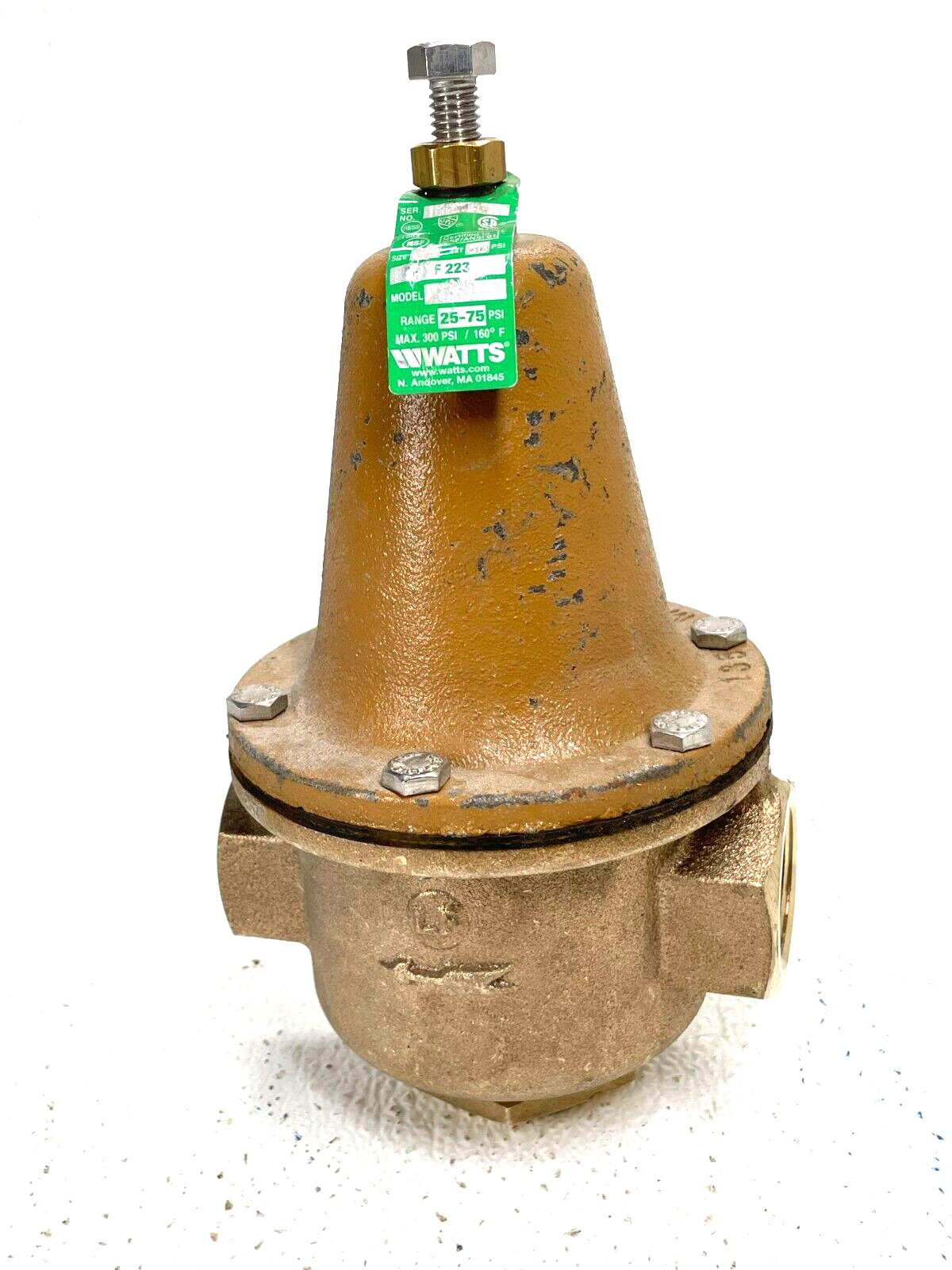 Western PLATED R'LF VALVE ASS'Y/ 50PSI