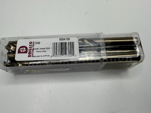11/32,COBALT JOBBER DRILL HVY DUTY –500E