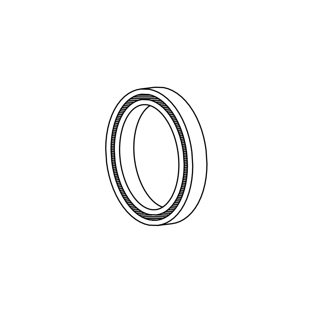 GROOVED BALL BEARING
