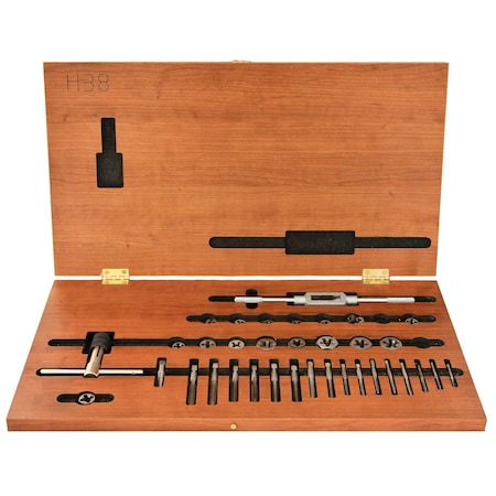 38PCHSS-TAP & RD ADJ DIE SET –DIES SETS
