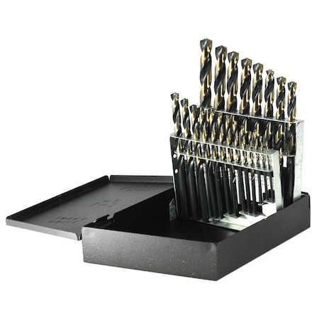 21PC DRILL SET 1/16-1/4 9/32-1/2 500