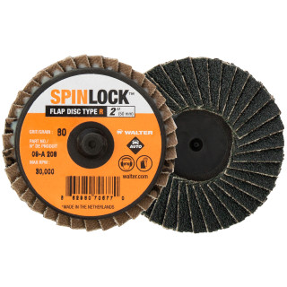SPINLOCK FLAP DISC, 2" G40