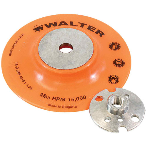 4" M10X1.25 BACKING PAD