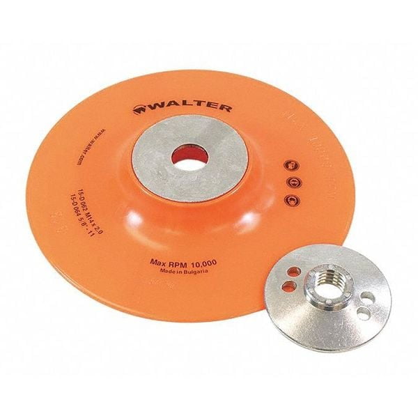 6" BACKING PAD , 5/8"-11