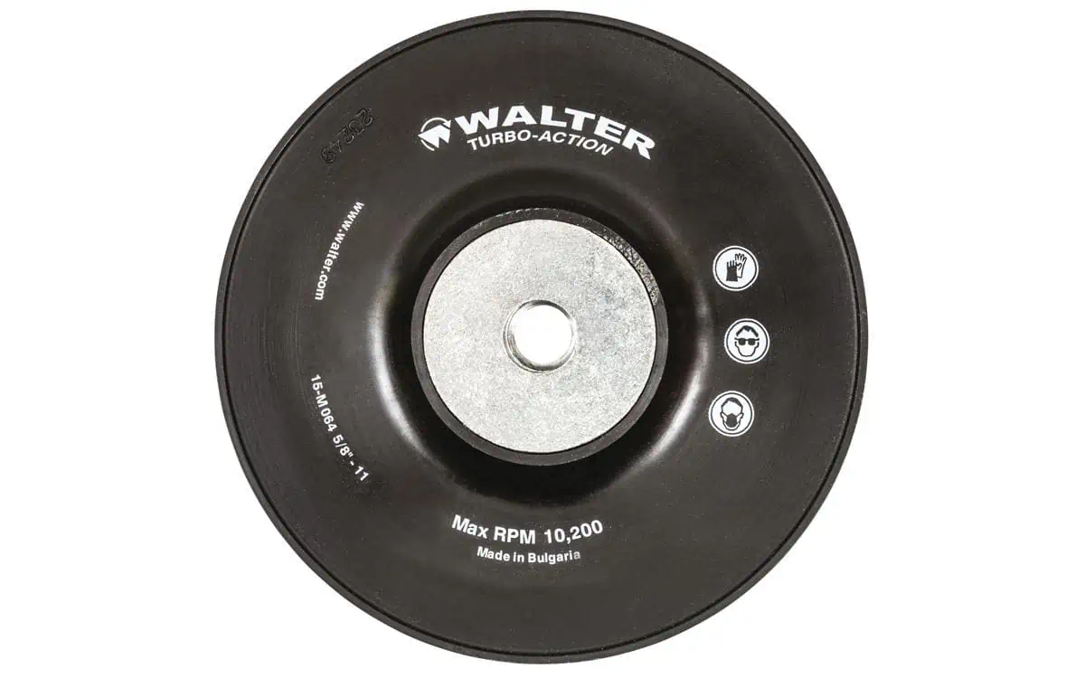 6" TURBO PAD – BLACK