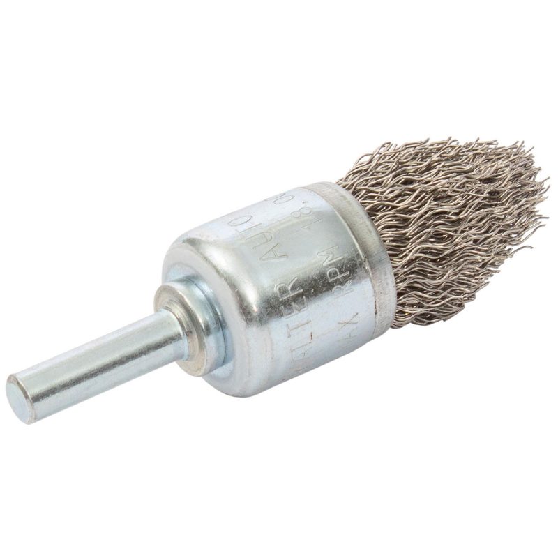 ALLSTEEL 3/4" CON. CRIMP BRUSH S/S