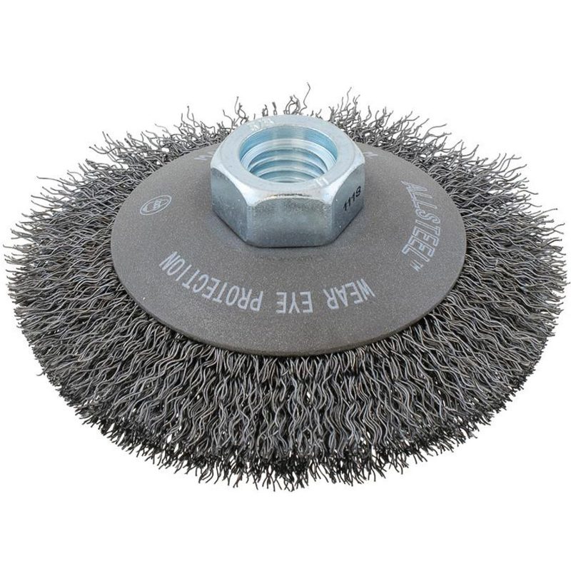WALTER 4 5/8-11 CRIMPED CUP BRUSH
