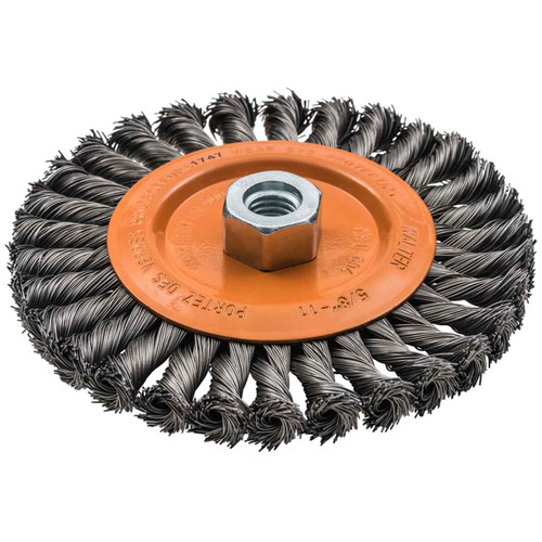 WALTER 6X3/8X5/8-11 KNOT BRUSH