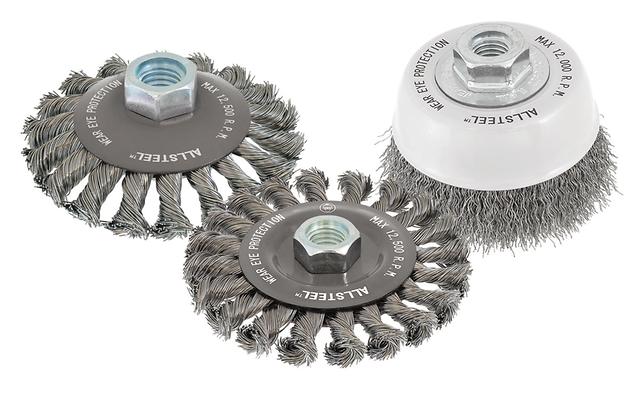 ALLSTEEL 5X3/8X5/8-11 KNOT WHL BRUSH