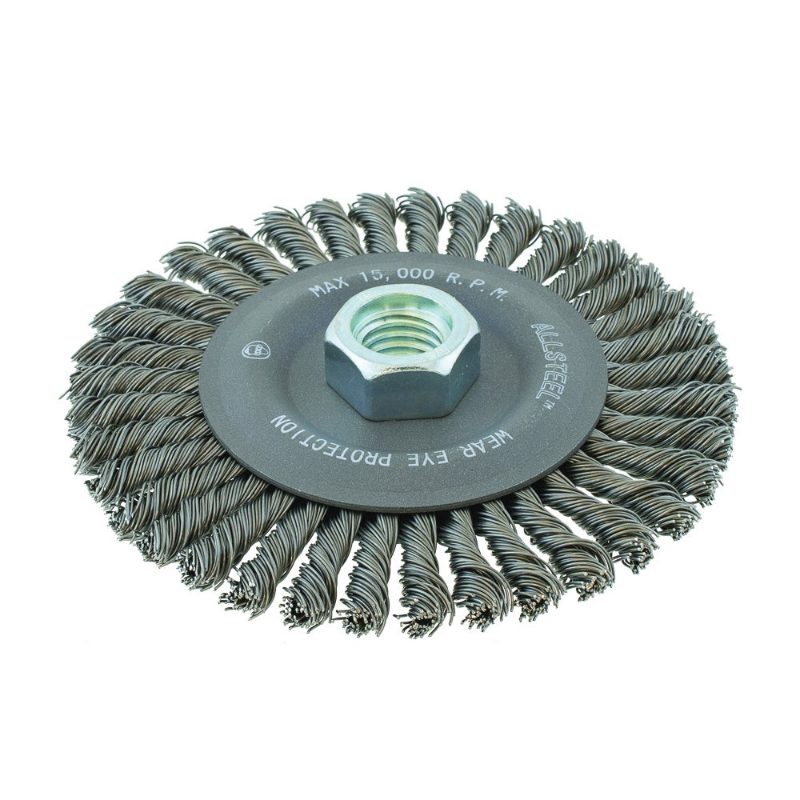 ALLSTEEL 5X1/4X5/8-11 STRINGER WHL BRUSH