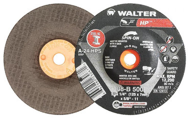 5X1/4 HP SPIN-ON GR WHEELS