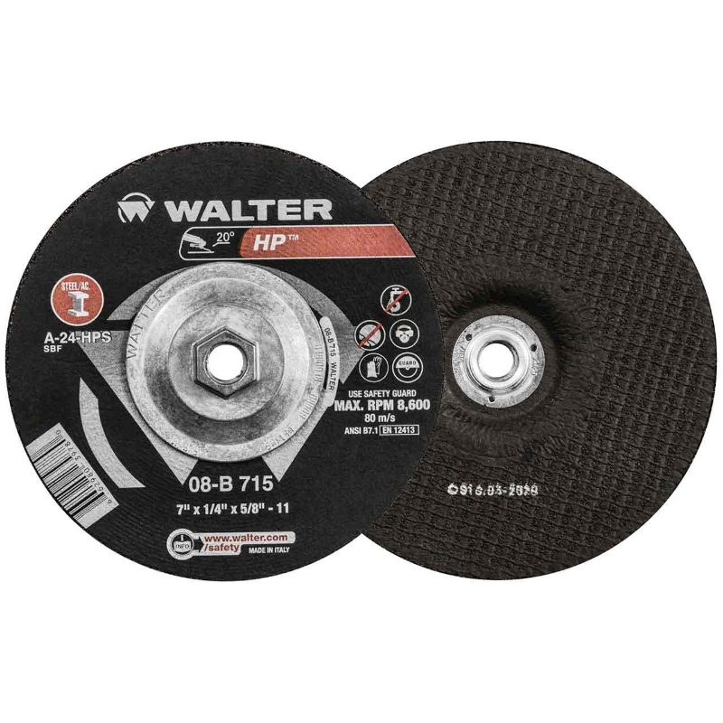7X1/4 5/8-11 HP WHEELS