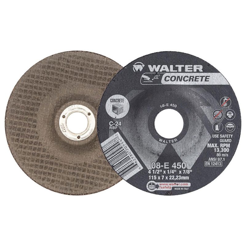 CONCRETE 4-1/2X1/8 C-24 GRINDING WHEEL