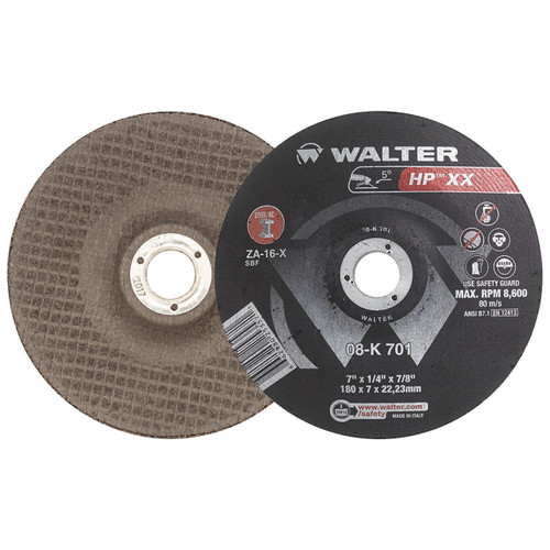 HP XX 7X1/4X7/8 T27 GRINDING WHEEL
