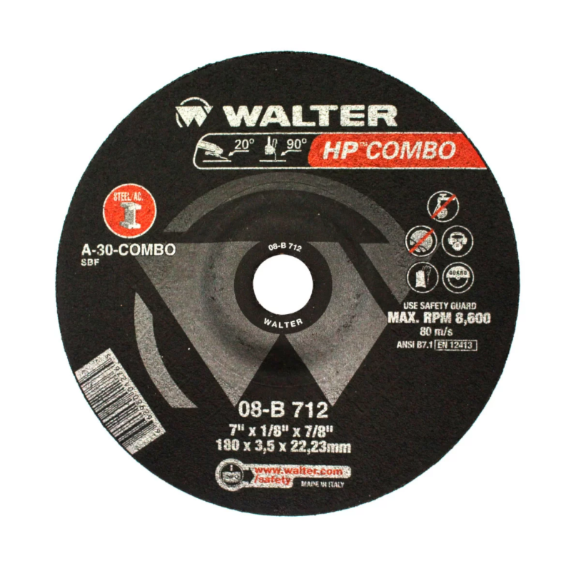 HP XX 7X1/8X5/8-11 T27 HUBBED GRD WHL