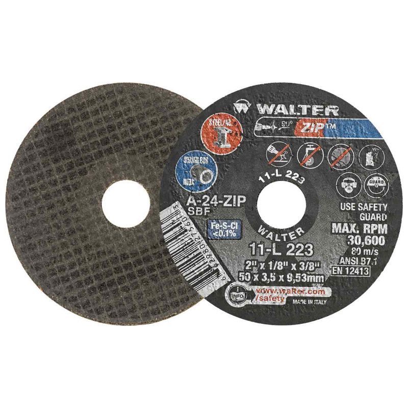 2X1/8X3/8 ZIP C/O WHEEL