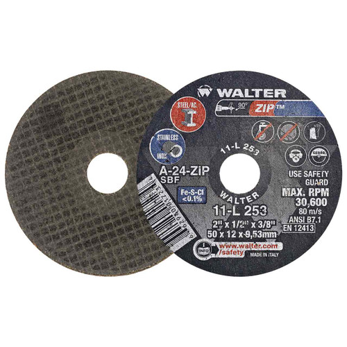 2X1/2X3/8 ZIP C/O WHEEL