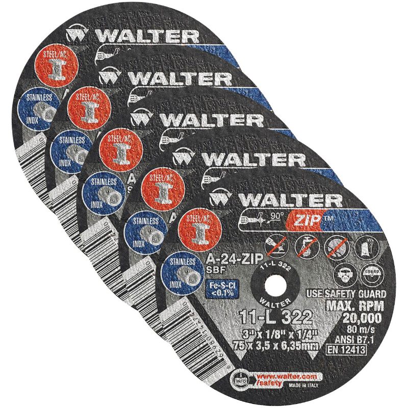 3X1/8X1/4 ZIP C/O WHEELS