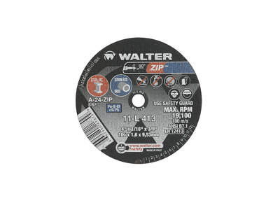 4X1/16X3/8 ZIP C/O WHEELS