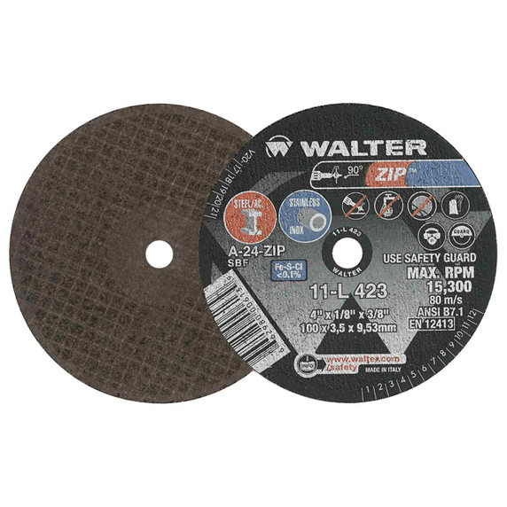 4X1/8X3/8 ZIP CUT-OFF WHEELS