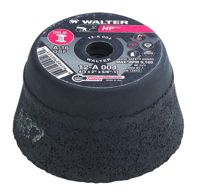 4" CUP WHEEL FOR STEEL