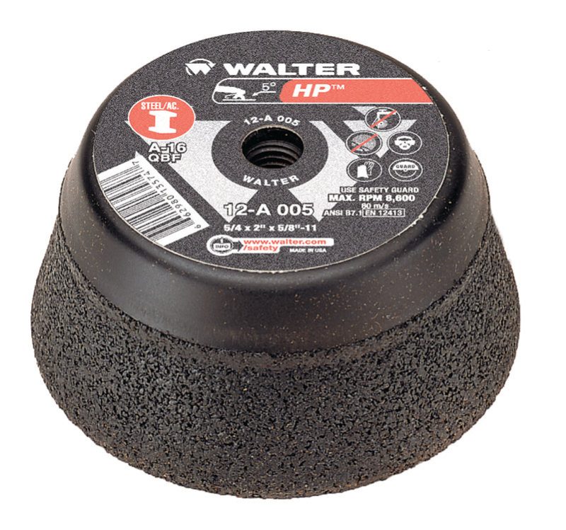 5" CUP WHEEL FOR STEEL
