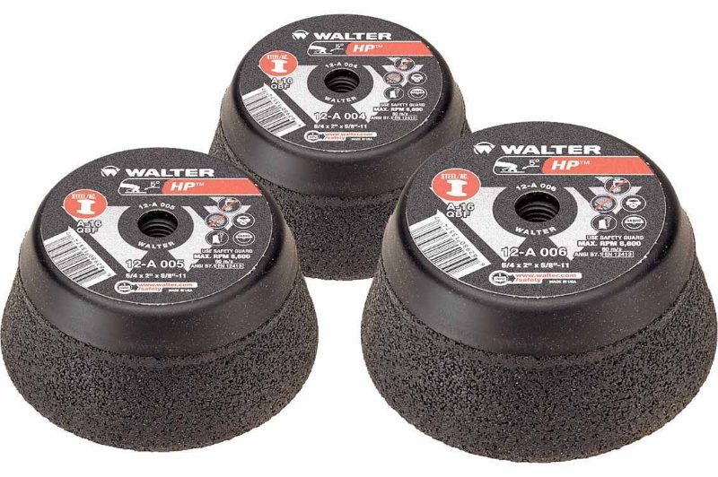 6" CUP WHEEL FOR STEEL