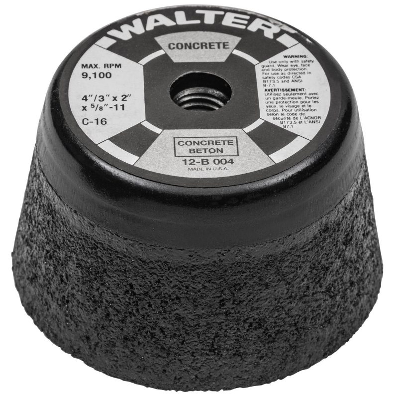 4" CUP WHEEL FOR CONCRETE