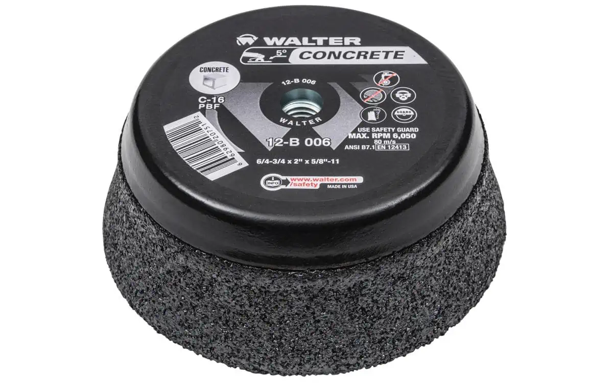 6" CUP WHEEL FOR STONE
