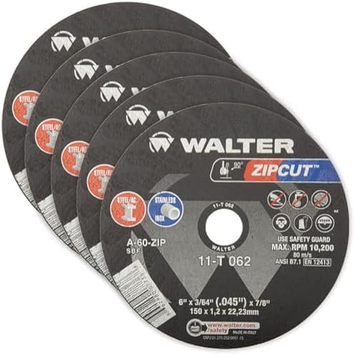 6X3/64X7/8 ZIPCUT WHEEL-PKG/5