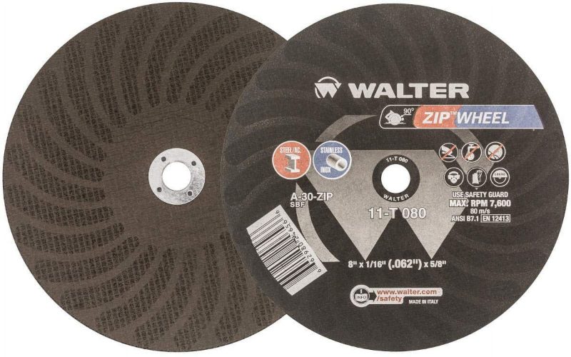 ZIP WHEEL 8X1/16X5/8'' T1 CUT-OFF WHEEL