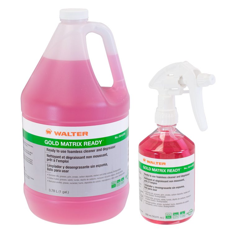 EMPTY SPRAY BOTTLGOLD MATRIX READY