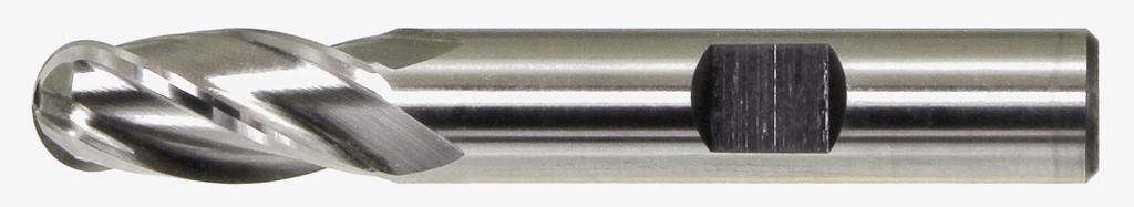 1/2 4FL END- MIL BALL NOSE 1/2SH 6400A