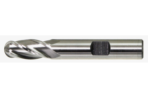 3/4,4 FL M42 BALL NOSE END-MIL 6650A