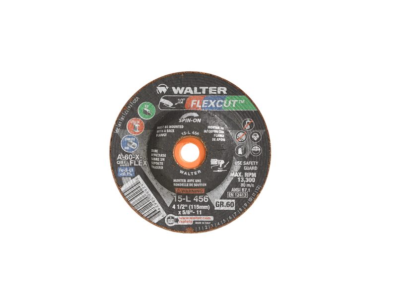 4-1/2" GR60 FLEXCUT SPIN-ON