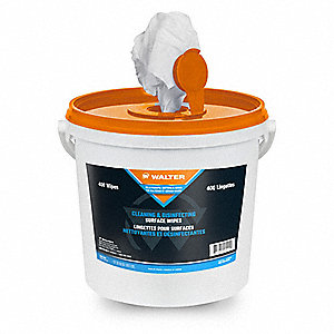 WLT H-DUTY DISINFECTING WIPES – 300CT