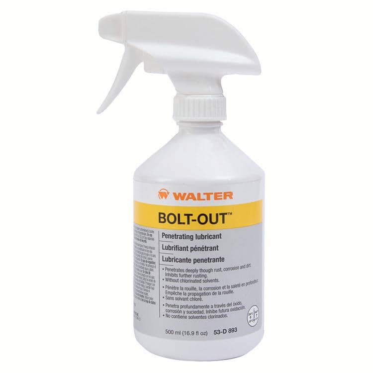 EMPTY SPRAY BOTTLE/BOLT-OUT