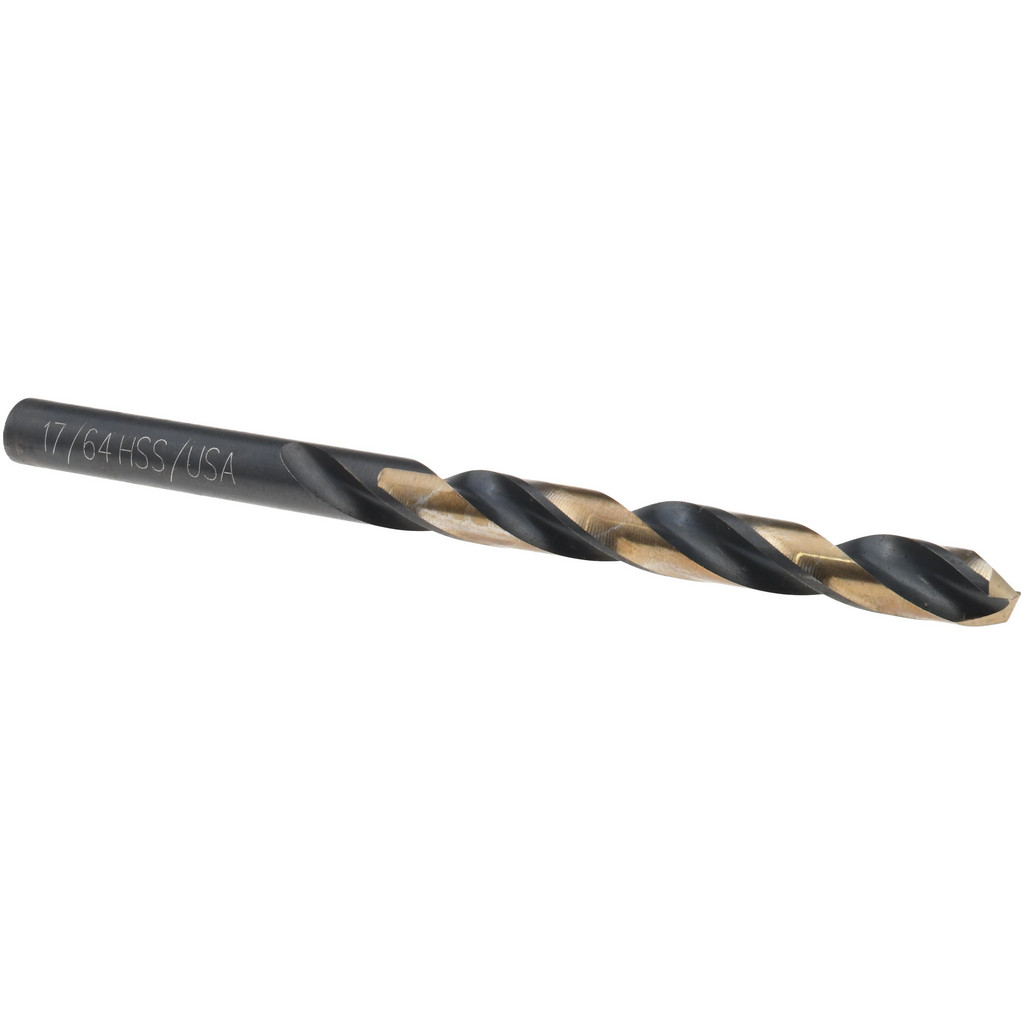 MRO Plus Drills Jobber HSS Black & Gold 17/64